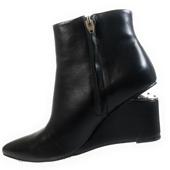 Alexander Wang Gabi Women Cut Out Heel Booties 39 - Picture 2 of 8